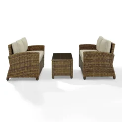 Bradenton 3pc Outdoor Wicker Seating Set - Crosley 22 Bradenton 3pc Outdoor Wicker Seating Set - Crosley -Crosley Sales Store GUEST c76fc4ab e7f4 46fc 8840 cab880d5a334