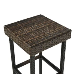 Palm Harbor 3pc Outdoor Wicker Bar Set - Brown - Crosley 23 Palm Harbor 3pc Outdoor Wicker Bar Set - Brown - Crosley -Crosley Sales Store GUEST cf2053fa ba68 4368 a826 7503680424c6