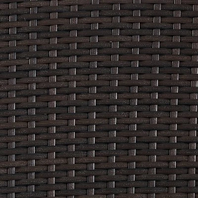 Palm Harbor 5pc All-Weather Wicker Patio Conversation Set - Crosley 3 Palm Harbor 5pc All-Weather Wicker Patio Conversation Set - Crosley - Image 3