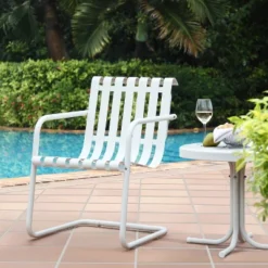2pk Gracie Outdoor Metal Chair White - Crosley 6 2pk Gracie Outdoor Metal Chair White - Crosley -Crosley Sales Store GUEST d64faad4 b8a6 4f10 97e2 17b1fc18b96c