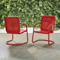 2pk Bates Outdoor Steel Arm Chairs - Crosley 18 2pk Bates Outdoor Steel Arm Chairs - Crosley -Crosley Sales Store GUEST d6d92c1d 90cf 4f1a bfd2 40ffb1b7aeaf