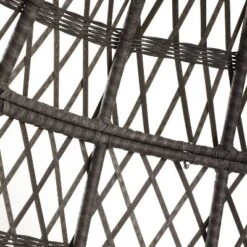 Tess Indoor/Outdoor Wicker Hanging Egg Chair - Gray/Driftwood - Crosley -Crosley Sales Store GUEST dcd16cfc 8fde 490f 8fb7 630606f16e05