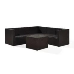 Palm Harbor 6pc All-Weather Wicker Patio Seating Set - Sand - Crosley 12 Palm Harbor 6pc All-Weather Wicker Patio Seating Set - Sand - Crosley -Crosley Sales Store GUEST dd6b10aa b3e0 4e8b ad20 88963d0ad434