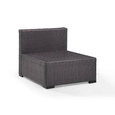 Biscayne Outdoor Steel Armless Chair - Crosley 8 Biscayne Outdoor Steel Armless Chair - Crosley - Image 8