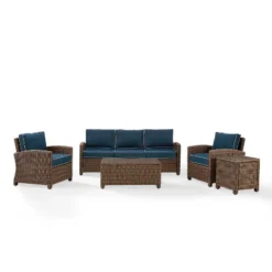 Bradenton 5pc Outdoor Wicker Sofa Set - Crosley -Crosley Sales Store GUEST e0c34a7c fc81 4f67 b813 52525cba84b1