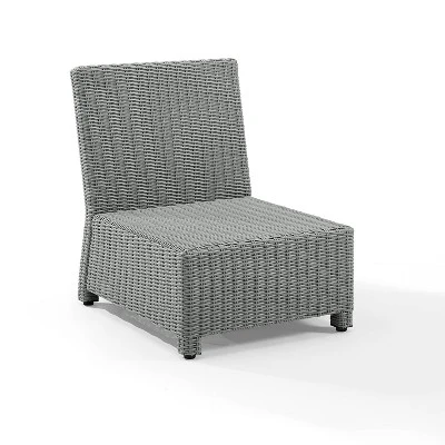 Bradenton Outdoor Sectional Center Chair- Crosley 3 Bradenton Outdoor Sectional Center Chair- Crosley - Image 3