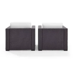 Biscayne 2pk Outdoor Wicker Chairs - White - Crosley 12 Biscayne 2pk Outdoor Wicker Chairs - White - Crosley -Crosley Sales Store GUEST e4c6d9cf 221c 4462 9046 0761945facd3