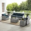 Bradenton 5pc Outdoor Wicker Sofa Set - Crosley