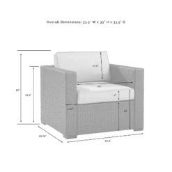 Biscayne 2pk Outdoor Wicker Chairs - Mist - Crosley -Crosley Sales Store GUEST ed09f899 e27b 4f57 a077 155f54364fa7