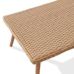 Landon 2pc Outdoor Wicker Chat Set - Beige - Crosley -Crosley Sales Store GUEST edbcb339 db9e 4653 b4c4 6d670a997c37