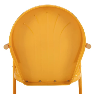 Griffith Metal Chair Tangerine - Crosley 14 Griffith Metal Chair Tangerine - Crosley - Image 14