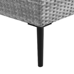 2pc Richland Outdoor Patio Loveseat And Coffee Table Set - Gray - Crosley -Crosley Sales Store GUEST f57b274f a2f3 4059 bc93 2147c617227e