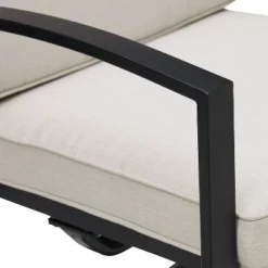 5pc Kaplan Outdoor Steel Round Dining Set With Swivel Chairs Oatmeal/Bronze - Crosley -Crosley Sales Store GUEST f74776bf 9648 4295 bf5c 86412d2ad765