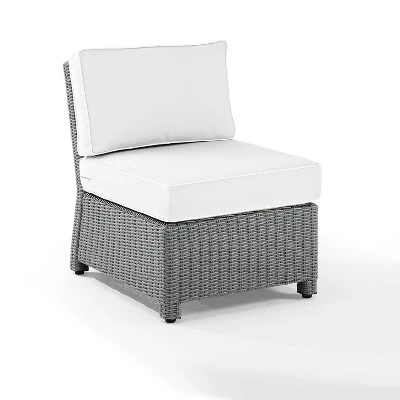 Bradenton Outdoor Sectional Center Chair- Crosley 10 Bradenton Outdoor Sectional Center Chair- Crosley - Image 10