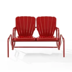 Ridgeland Outdoor Metal Loveseat Glider - Red - Crosley 9 Ridgeland Outdoor Metal Loveseat Glider - Red - Crosley -Crosley Sales Store GUEST faf672d4 3f13 4e86 a8d1 db28680a512e