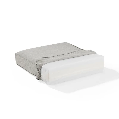 Bradenton 5pc Outdoor Wicker Conversation Set With Fire Table - Crosley 9 Bradenton 5pc Outdoor Wicker Conversation Set With Fire Table - Crosley - Image 9