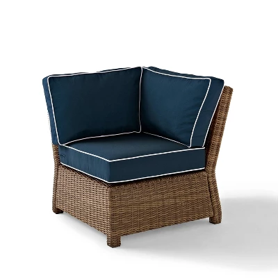 Bradenton Outdoor Wicker Sectional Corner Chair - Crosley 14 Bradenton Outdoor Wicker Sectional Corner Chair - Crosley - Image 14