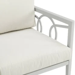 Ashford 2pk Outdoor Metal Arm Chairs - Cream - Crosley 15 Ashford 2pk Outdoor Metal Arm Chairs - Cream - Crosley -Crosley Sales Store GUEST fd808e5e 36b4 4391 a177 9257337e9609